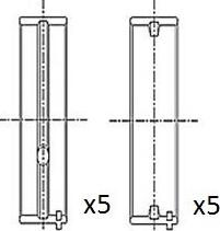 FAI AutoParts BM1046-025 - Cuzineti, arbore cotit aaoparts.ro