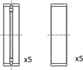 FAI AutoParts BM1041-STD - Cuzineti, arbore cotit aaoparts.ro