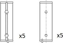 FAI AutoParts BM1042-STD - Cuzineti, arbore cotit aaoparts.ro