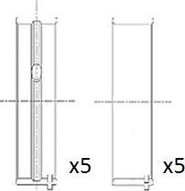 FAI AutoParts BM1047-STD - Cuzineti, arbore cotit aaoparts.ro