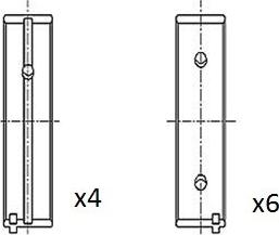 FAI AutoParts BM1054-030 - Cuzineti, arbore cotit aaoparts.ro