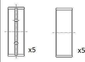 FAI AutoParts BM1058-STD - Cuzineti, arbore cotit aaoparts.ro