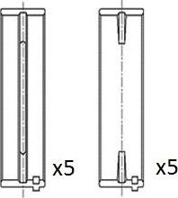 FAI AutoParts BM1066-STD - Cuzineti, arbore cotit aaoparts.ro