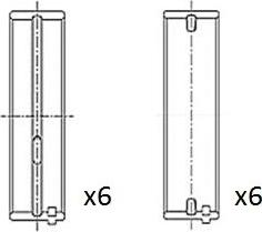 FAI AutoParts BM1060-025 - Cuzineti, arbore cotit aaoparts.ro