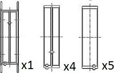 FAI AutoParts BM1009-STD - Cuzineti, arbore cotit aaoparts.ro