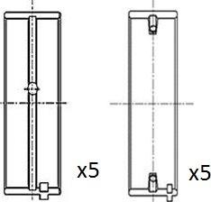 FAI AutoParts BM1002-025 - Cuzineti, arbore cotit aaoparts.ro