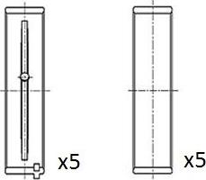 FAI AutoParts BM1019-030 - Cuzineti, arbore cotit aaoparts.ro