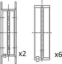 FAI AutoParts BM1016-STD - Cuzineti, arbore cotit aaoparts.ro