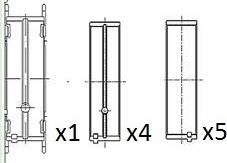 FAI AutoParts BM1010-STD - Cuzineti, arbore cotit aaoparts.ro