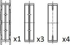 FAI AutoParts BM1012-STD - Cuzineti, arbore cotit aaoparts.ro