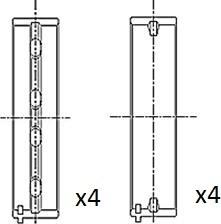 FAI AutoParts BM1017-STD - Cuzineti, arbore cotit aaoparts.ro