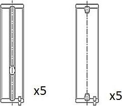 FAI AutoParts BM1031-STD - Cuzineti, arbore cotit aaoparts.ro