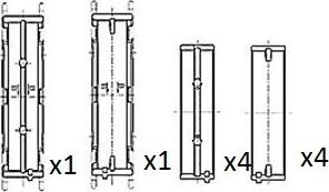 FAI AutoParts BM1033-025 - Cuzineti, arbore cotit aaoparts.ro