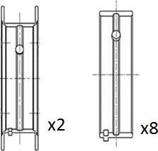 FAI AutoParts BM1037-STD - Cuzineti, arbore cotit aaoparts.ro