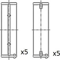 FAI AutoParts BM1029-STD - Cuzineti, arbore cotit aaoparts.ro