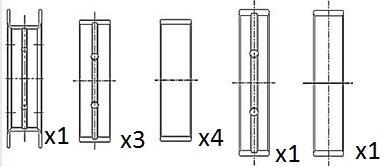 FAI AutoParts BM1020-025 - Cuzineti, arbore cotit aaoparts.ro