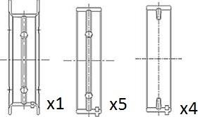 FAI AutoParts BM1021-STD - Cuzineti, arbore cotit aaoparts.ro