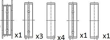 FAI AutoParts BM1022-STD - Cuzineti, arbore cotit aaoparts.ro