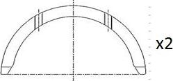 FAI AutoParts BT3006-STD - Saiba distantier, arbore cotit aaoparts.ro