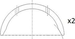 FAI AutoParts BT3007-STD - Saiba distantier, arbore cotit aaoparts.ro