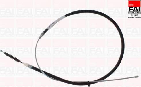 FAI AutoParts FBC0383 - Cablu, frana de parcare aaoparts.ro