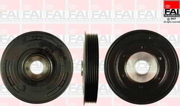 FAI AutoParts FVD1006 - Fulie curea, arbore cotit aaoparts.ro