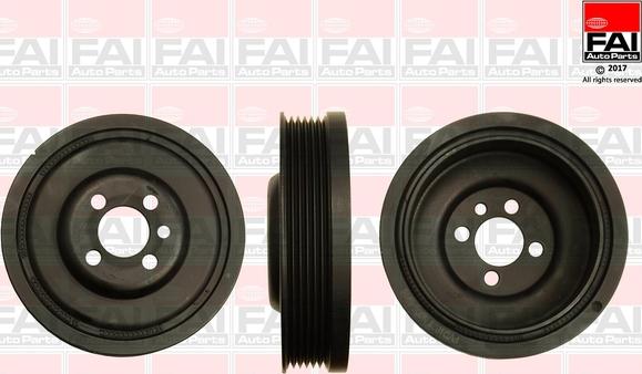 FAI AutoParts FVD1028 - Fulie curea, arbore cotit aaoparts.ro