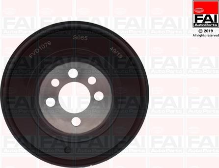 FAI AutoParts FVD1079 - Fulie curea, arbore cotit aaoparts.ro