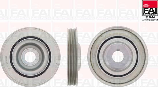 FAI AutoParts FVD1128 - Fulie curea, arbore cotit aaoparts.ro