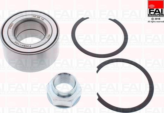 FAI AutoParts FWBK1103 - Set rulment roata aaoparts.ro
