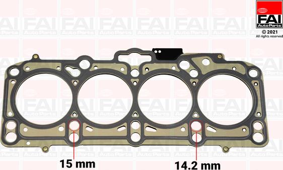 FAI AutoParts HG1012A - Garnitura, chiulasa aaoparts.ro