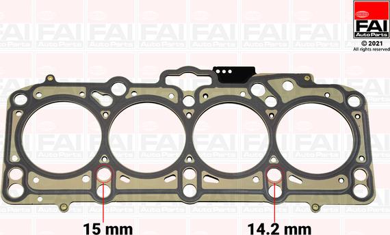 FAI AutoParts HG1012B - Garnitura, chiulasa aaoparts.ro