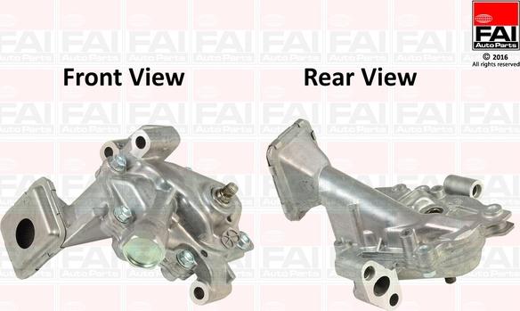 FAI AutoParts OP331 - Pompa ulei aaoparts.ro