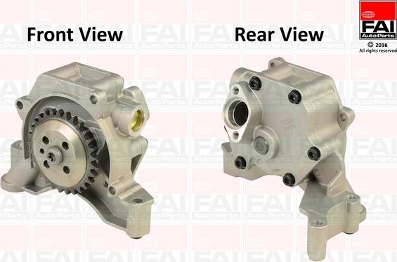 FAI AutoParts OP333 - Pompa ulei aaoparts.ro