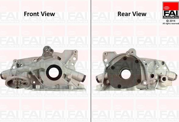 FAI AutoParts OP207 - Pompa ulei aaoparts.ro