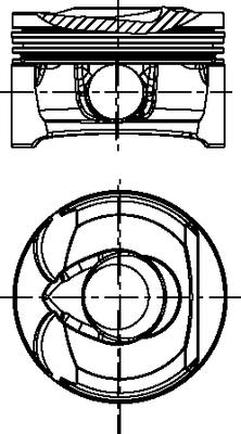 FAI AutoParts PK69-000 - Piston aaoparts.ro