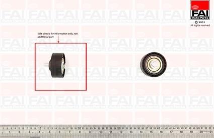 FAI AutoParts T9596 - Rola ghidare / conducere, curea transmisie aaoparts.ro