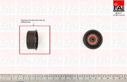 FAI AutoParts T9501 - Rola ghidare / conducere, curea distributie aaoparts.ro