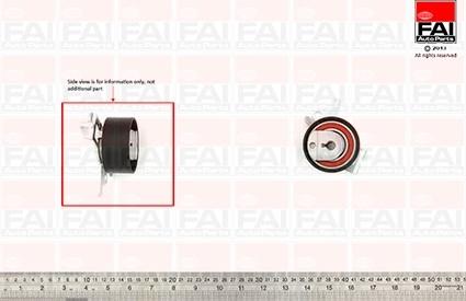FAI AutoParts T9533 - Rola intinzator,curea distributie aaoparts.ro
