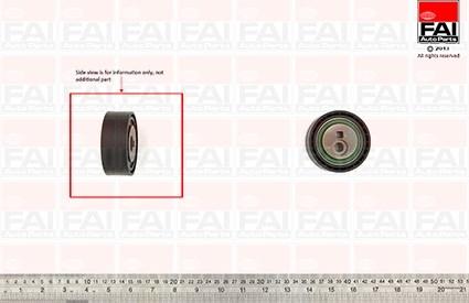 FAI AutoParts T9604 - Rola ghidare / conducere, curea transmisie aaoparts.ro