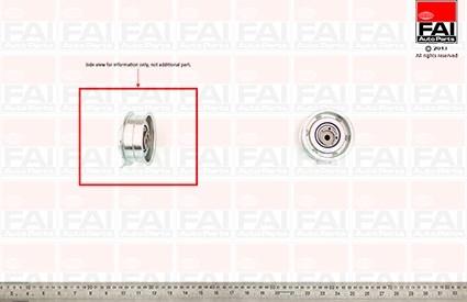 FAI AutoParts T9307 - Rola intinzator,curea distributie aaoparts.ro