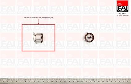 FAI AutoParts T9297 - Rola intinzator,curea distributie aaoparts.ro