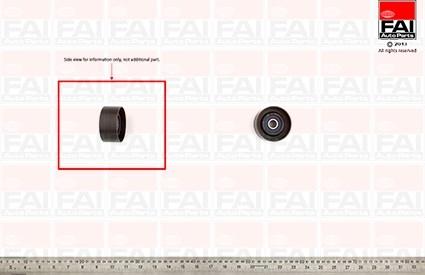 FAI AutoParts T9255 - Rola ghidare / conducere, curea distributie aaoparts.ro
