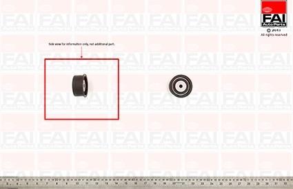 FAI AutoParts T9262 - Rola ghidare / conducere, curea distributie aaoparts.ro