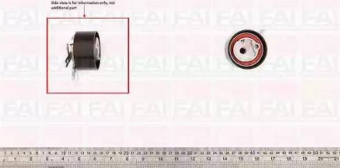 FAI AutoParts T9776 - Rola intinzator,curea distributie aaoparts.ro