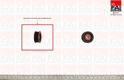 FAI AutoParts T1032 - Rola ghidare / conducere, curea transmisie aaoparts.ro