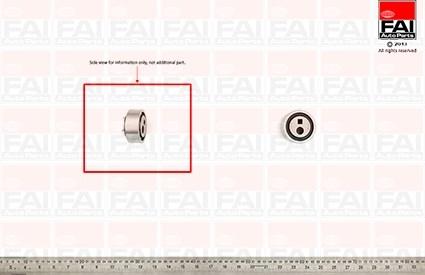 FAI AutoParts T2919 - Rola intinzator,curea distributie aaoparts.ro