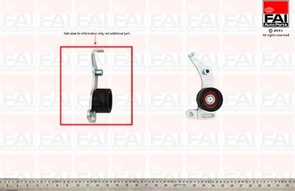 FAI AutoParts T2933 - Rola intinzator,curea distributie aaoparts.ro