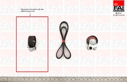 FAI AutoParts TBK450 - Set curea de distributie aaoparts.ro
