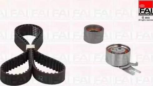 FAI AutoParts TBK458 - Set curea de distributie aaoparts.ro